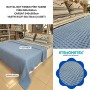 ETEHOMETEX ÇİFT KİŞİLİK HAVUZLU PİKE TAKIMI MAVİ 8696474231882